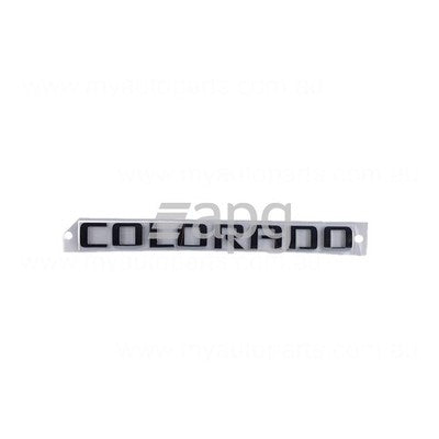 Genuine Holden Colorado RG Tail Gate Emblem (06/12-12/20)