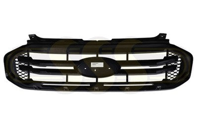 Ford Ranger Ute Grille Black Black No *Ranger* Word (06/18-10/20)