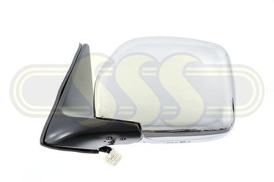 Toyota Landcruiser Door Mirror Left Hand Chrome Electric (05/05-08/07)