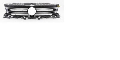 Volkswagen Tiguan Grille Black Black Not For R-Line (05/11-2016)