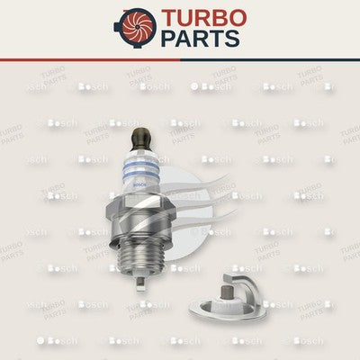 4x Genuine Bosch WSR6F Spark Plugs Nickel