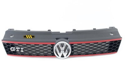 Genuine Volkswagen Polo Grille Red/Black Red/Black GTI Red Line (03/10-05/14)