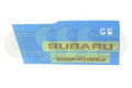 Genuine Subaru Outback Badge/Logo Black Black *Subaru AWD* on Tail (03/21-On)