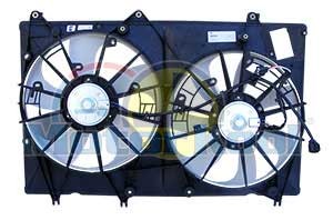 Toyota Kluger Radiator Fan Assembly 5/07- 3.5L 2GR V6 PET (05/07-12/13)