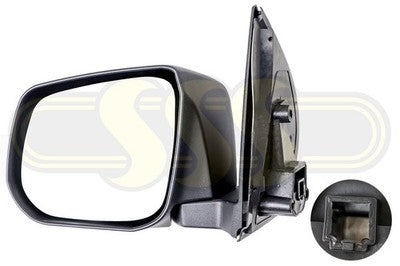 Holden Colorado Ute Door Mirror Left Hand Black Black Manual No (2012-2016)