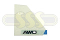 Genuine Kia Sorento Badge/Logo *AWD* On Tailgate (07/20-09/23)