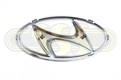 Genuine Hyundai Palisade Badge/Logo Front Chrome Chrome *Emblem* (07/22-09/25)