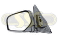 Mitsubishi Triton Door Mirror Left Hand Black Black Manual No (09/09-05/15)