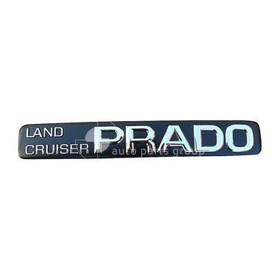 Genuine Toyota Landcruiser Prado Tail Gate Emblem (09/02-07/09)