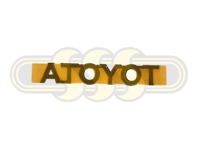 Genuine Toyota Fj Cruiser Badge/Logo *Toyota* On T/Gate / Boot Lid (11/10-On)
