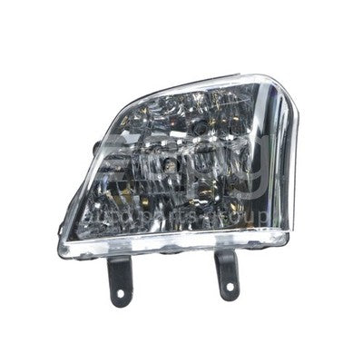 Holden Rodeo RA Head Lamp LH Halogen Manual Adjust (03/03-06/08)