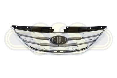 Hyundai I45 Grille All Chrome All Chrome -10/12 Inc Chrome Lower (01/10-On)