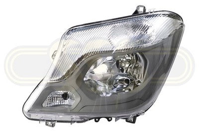 Mercedes Sprinter Van Head Lamp Left Hand No Xenon E-Mark (2013-2017)