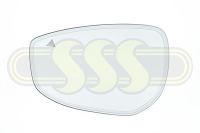 Genuine Mazda Cx30 Door Mirror Glass Left Hand With Heater (08/19-On)