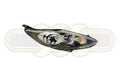 Ford Fiesta Head Lamp Right Hand (08/08-09/12)