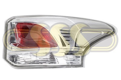Mitsubishi Outlander Tail Lamp Right Hand Red/White No LED (10/12-12/14)