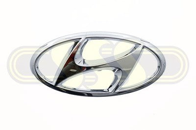 Genuine Hyundai Tucson Badge/Logo Chrome TUCSON Elite Chrome *H* (01/21-04/24)
