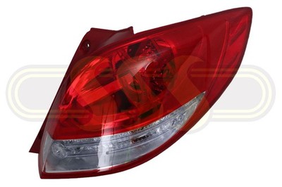 Genuine Hyundai Veloster Tail Lamp Right Hand No LED 12/14- No LED (10/11-05/17)