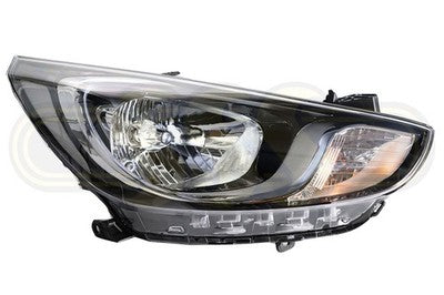 Genuine Hyundai Accent Head Lamp Right Hand No LED (03/11-09/14)