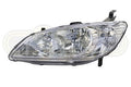 Honda Civic Head Lamp Left Hand (02/04-12/05)