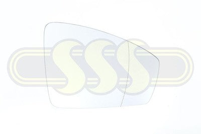 Genuine Volkswagen Tiguan Door Mirror Glass RH Aspherical Glass (06/21-On)