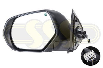 Genuine Mitsubishi Triton Door Mirror Left Hand Black Black No (10/18-11/23)