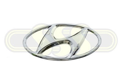 Genuine Hyundai Santa Fe Wagon Badge/Logo *H* On Grille (09/09-09/12)