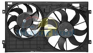 Audi A3 Radiator Fan Assembly 2/09-3/13 1.2L CBZB & 1.4L CAXA/CAVD 4CYL T/PET