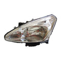 Genuine Nissan Pulsar C12 Head Lamp LH Halogen Manual Adjust (03/13-12/16)