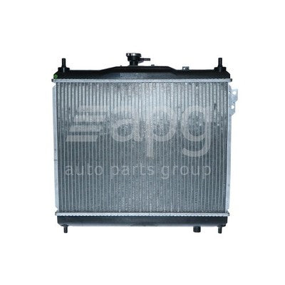 Hyundai Getz TB Radiator Plastic Aluminium 370 x 478 x 26 mm 33 / 33 mm