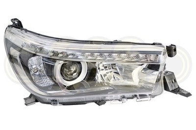 Toyota Hilux 1988-On Head Lamp Right Hand With LED (12/17-08/20)