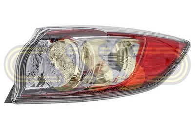 Mazda Mazda3 Tail Lamp Right Hand Hatch Back With LED (07/11-11/13)