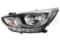 Genuine Hyundai Accent Head Lamp Left Hand No LED (03/11-09/14)