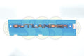 Genuine Mitsubishi Outlander Badge/Logo Rear "OUTLANDER" (07/21-On)