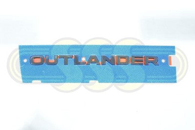Genuine Mitsubishi Outlander Badge/Logo Rear "OUTLANDER" (07/21-On)