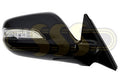 Honda Accord Door Mirror Right Hand Black Black Electric V6 No Auto (03/11-2013)