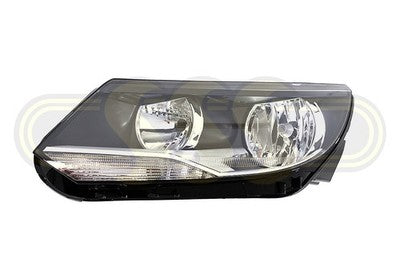 Volkswagen Tiguan Head Lamp Left Hand No Xenon E-Mark (05/11-2016)