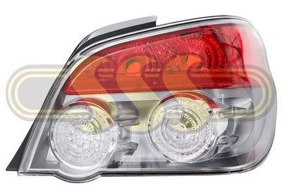Genuine Subaru Impreza Tail Lamp Right Hand Silver Refle Sedan (05/05-08/07)