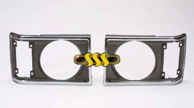 Toyota Landcruiser Head Lamp Case Right Hand Chrome (11/80-12/87)