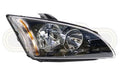 Ford Focus Head Lamp Right Hand Black/Black/Whi (05/07-04/09)