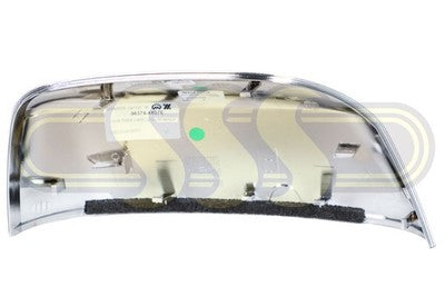 Genuine Nissan / Datsun Navara Ute Door Mirror Cover Left Hand CH (01/10-07/15)