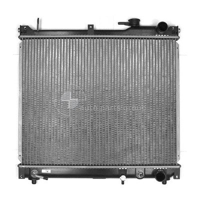 Suzuki Grand Vitara Radiator Plastic Aluminium 425 x 518 x 26 mm 34 / 34 mm