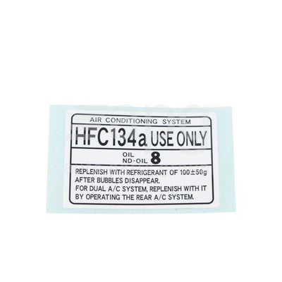 Genuine Toyota Avensis Verso ACM20R/ACM21R/ZZT231R Warning Decal (01/98-On)