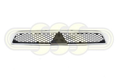 Mitsubishi Lancer Grille Black/Chrome (07/12-12/15)