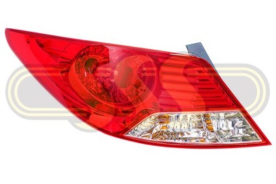 Genuine Hyundai Accent Tail Lamp Left Hand Sedan (03/11-09/14)