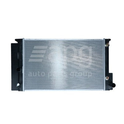 Toyota Corolla ZRE152R/ZRE153R/ZRE182R Radiator Plastic Aluminium 600 x 368 x 16