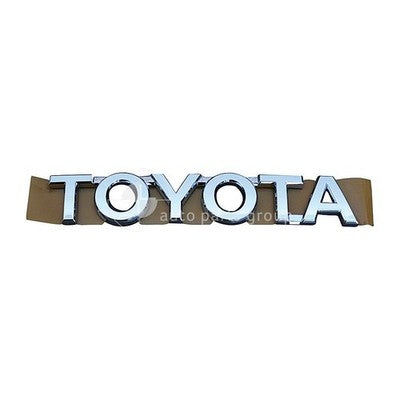 Genuine Toyota Corolla ZRE152R/ZRE153R Bootlid Emblem (03/07-12/13)