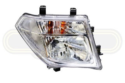 Nissan / Datsun Navara Ute Head Lamp Right Hand Manual Adjust 6/07 (05/05-01/10)
