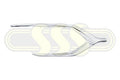 Genuine Mitsubishi Mirage Bar Mould Right Hand Front Chrome (02/16-01/20)