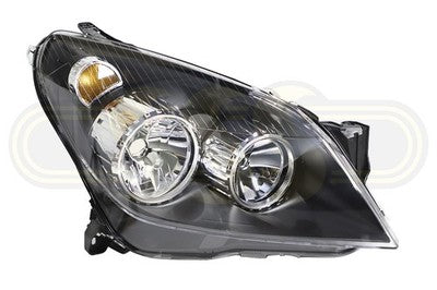Holden Astra Head Lamp Right Hand Black E-Mark (11/06-03/10)